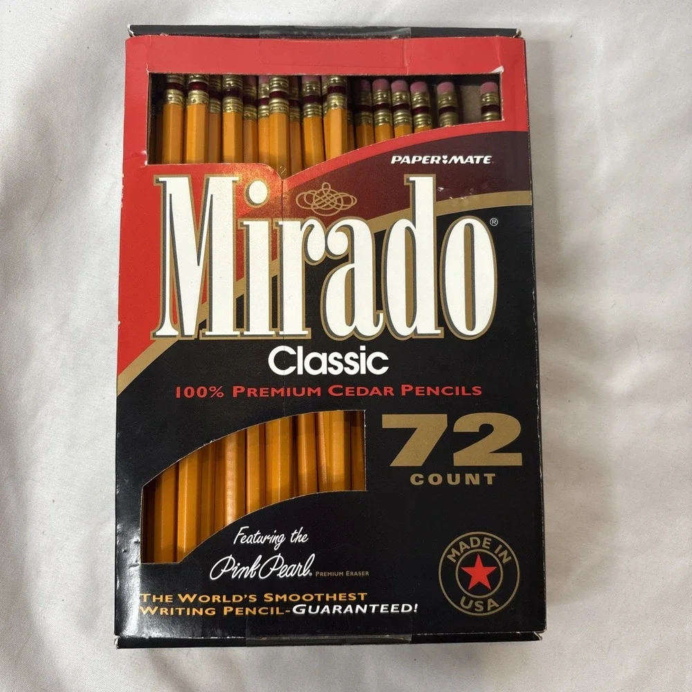 Paper Mate Mirado Classic #2 Premium‎ Cedar Pencils 33 Count